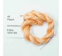 Шёлковое мулине Dinky-Dyes S-048 Peach